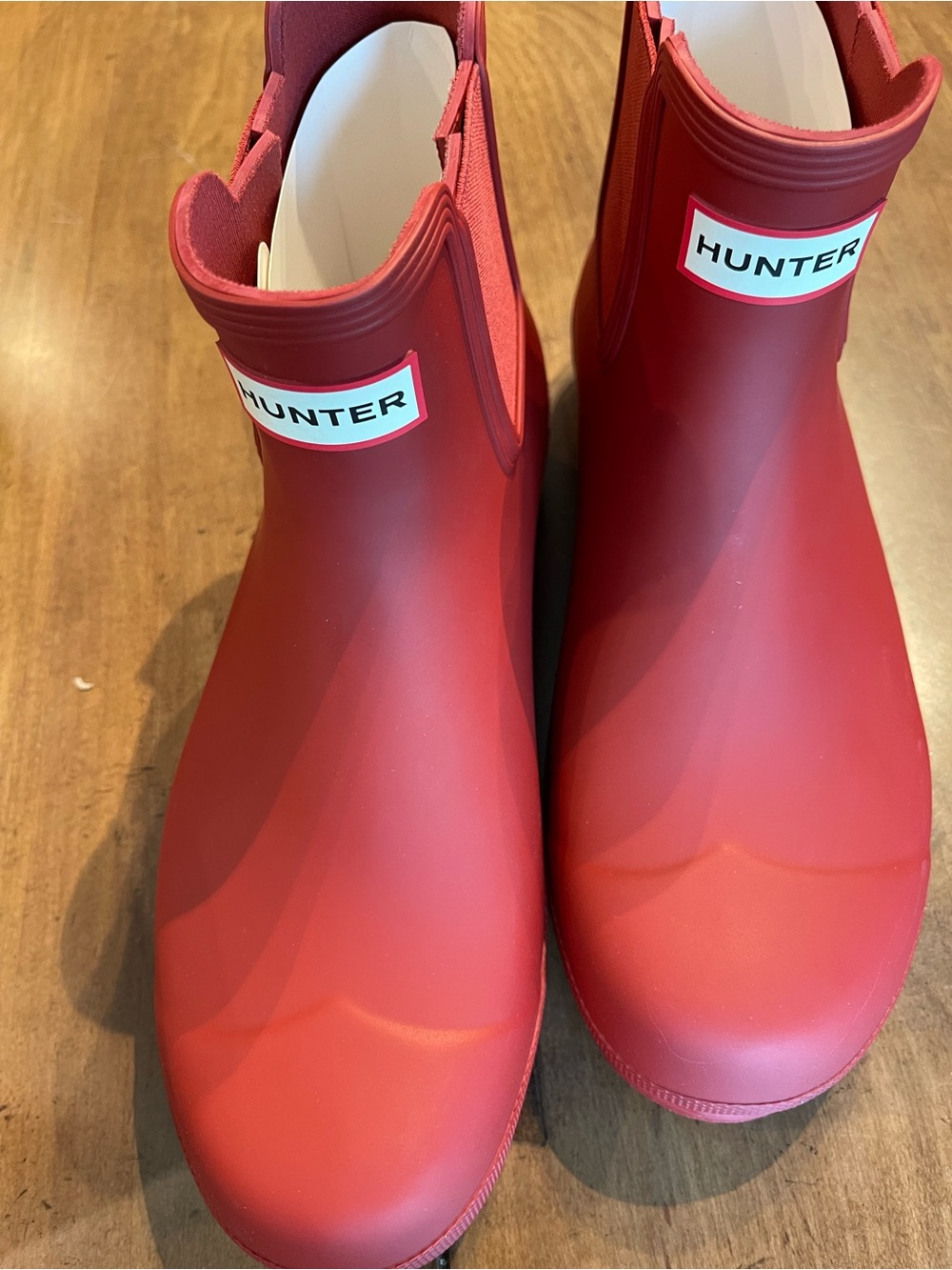 Hunter Military Red Chelsea Boot Box Label - Picture 8 of 8